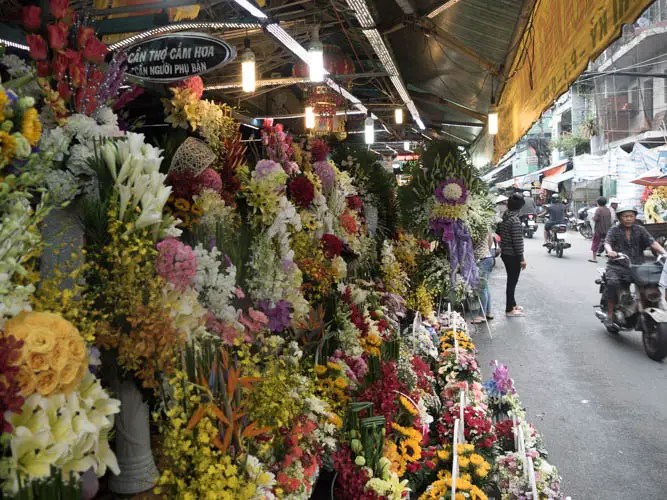 Ho Thi Ky Saigon's Wholesale Flower Market The Roaming Fork