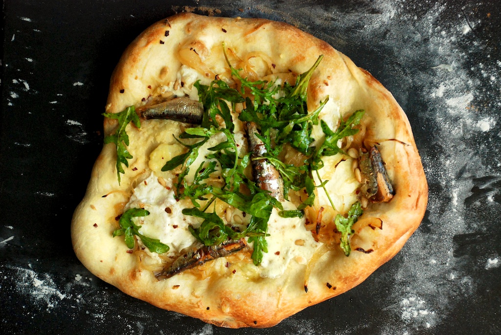 Sardine Pizza The Roaming Kitchen