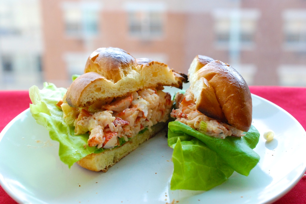 Lobster Salad Sandwiches The Roaming Kitchen