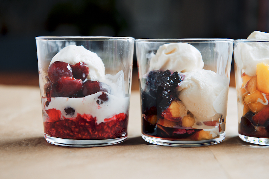 Summer Fruit and Vanilla Ice Cream Floats The Roaming Kitchen