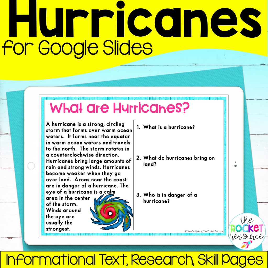Engage Students while Teaching about Hurricanes The Rocket Resource