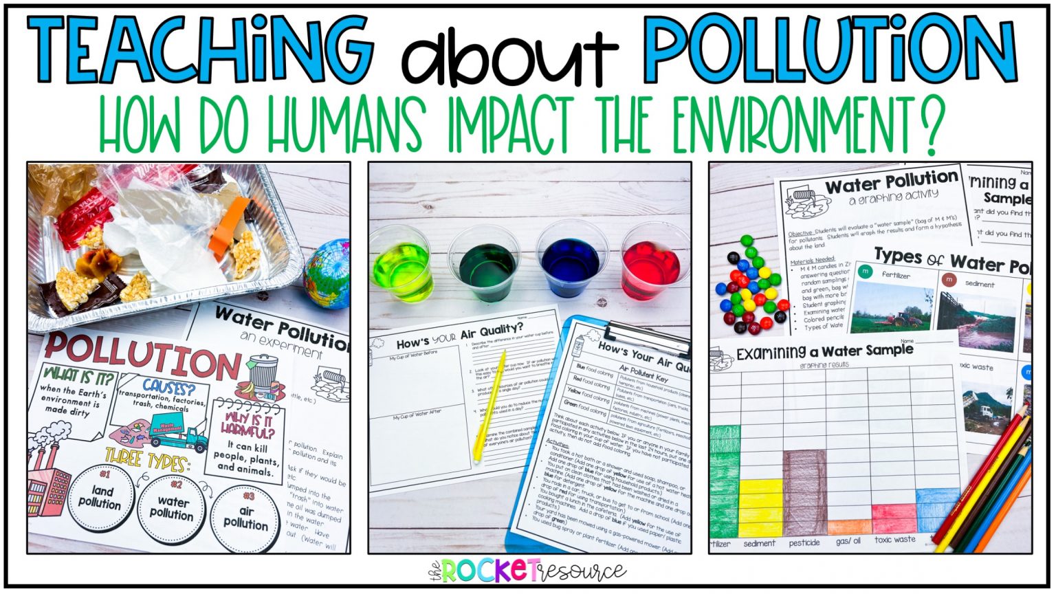 Teaching About Pollution The Rocket Resource