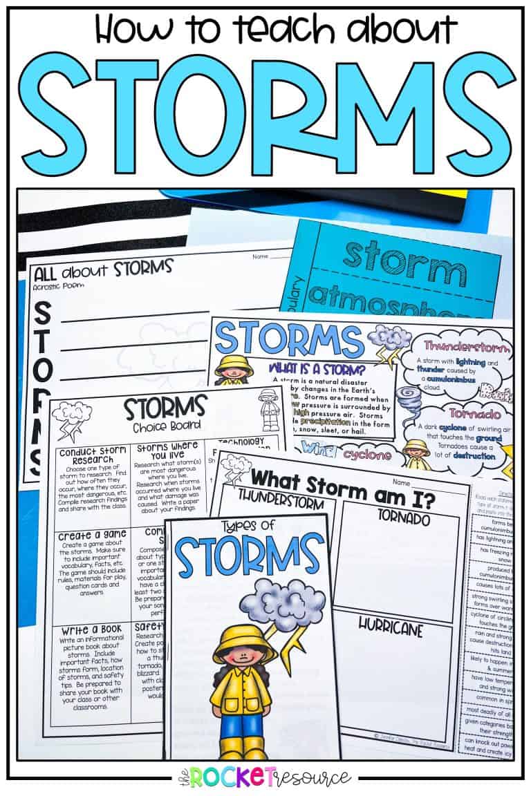 Storms Unit Freebie! - The Rocket Resource