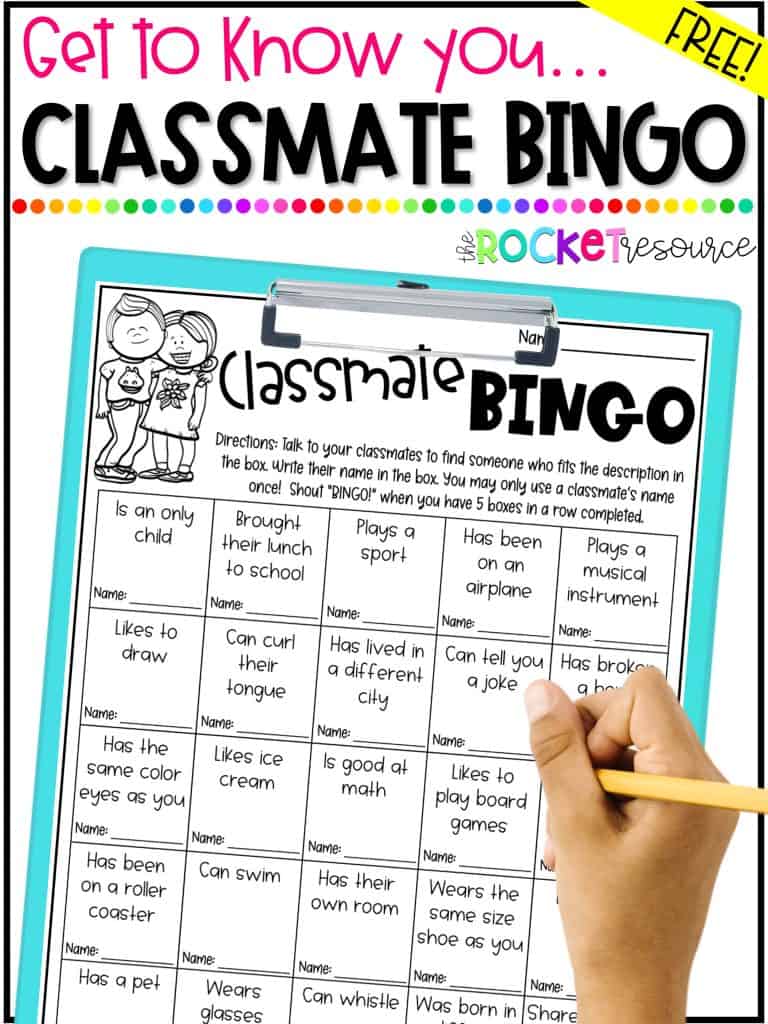 Fun and Easy Ice Breaker Games for the Elementary Classroom The