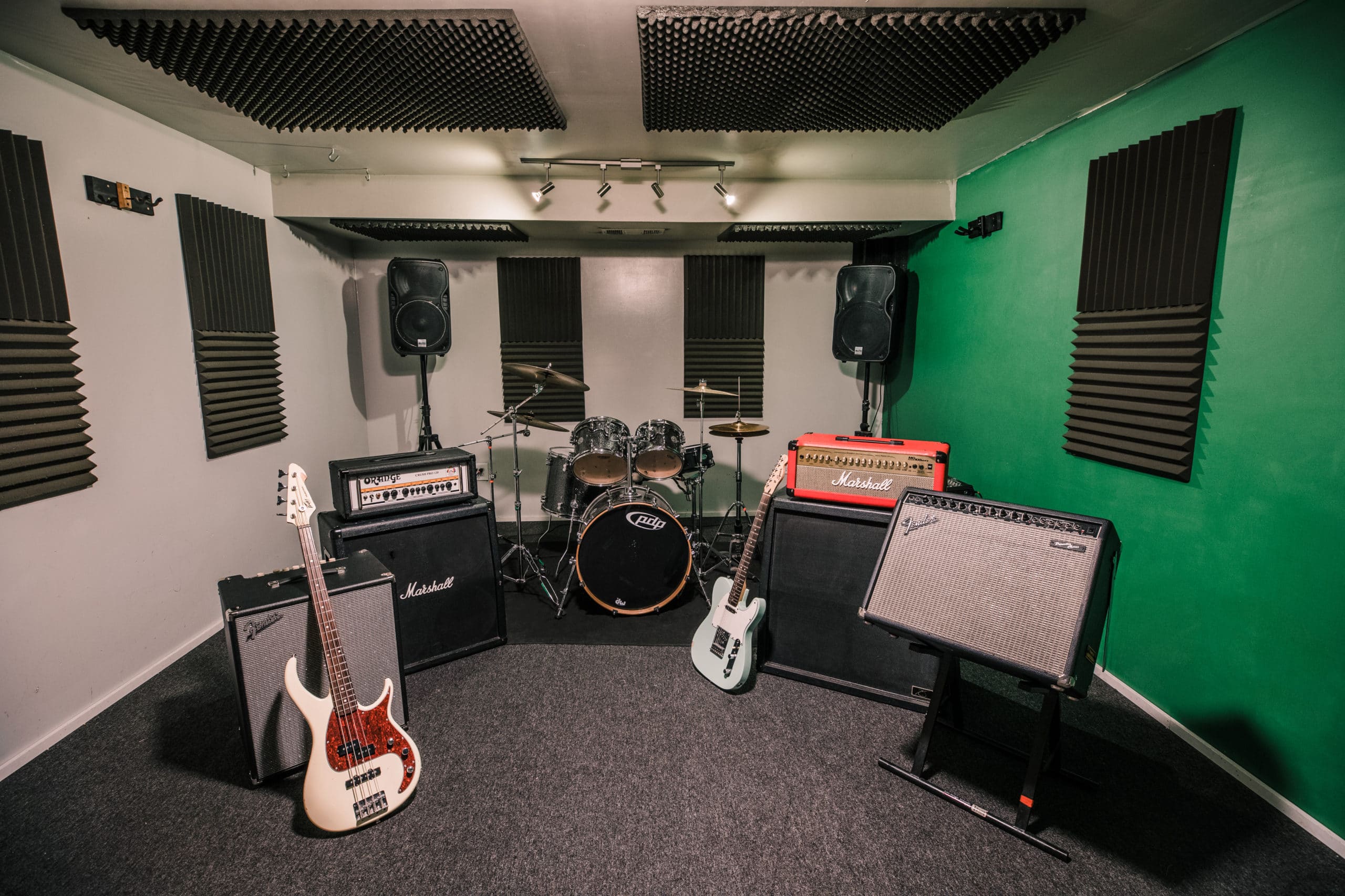 Band Rehearsal Studios for rent in Denver