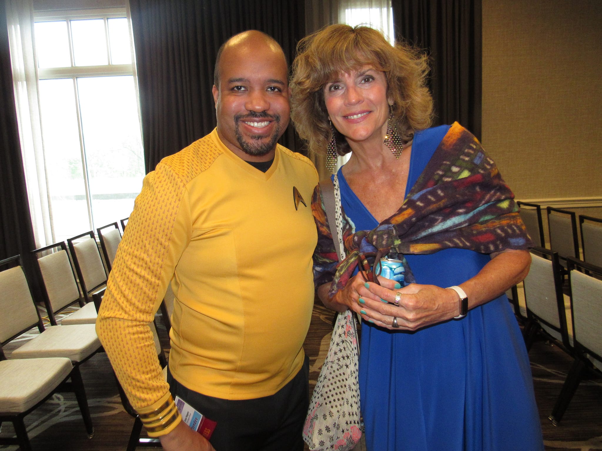 TREK LONG ISLAND INTERVUE Robin Curtis The Rogers Revue