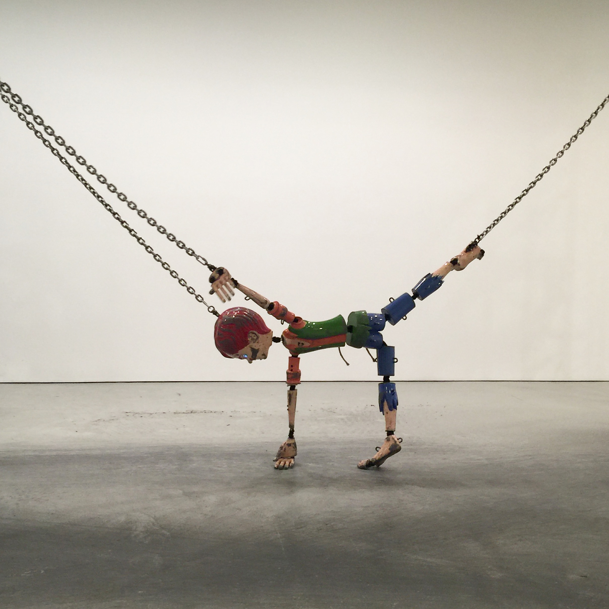 Jordan Wolfson at David Zwirner THE ROLLING STORM