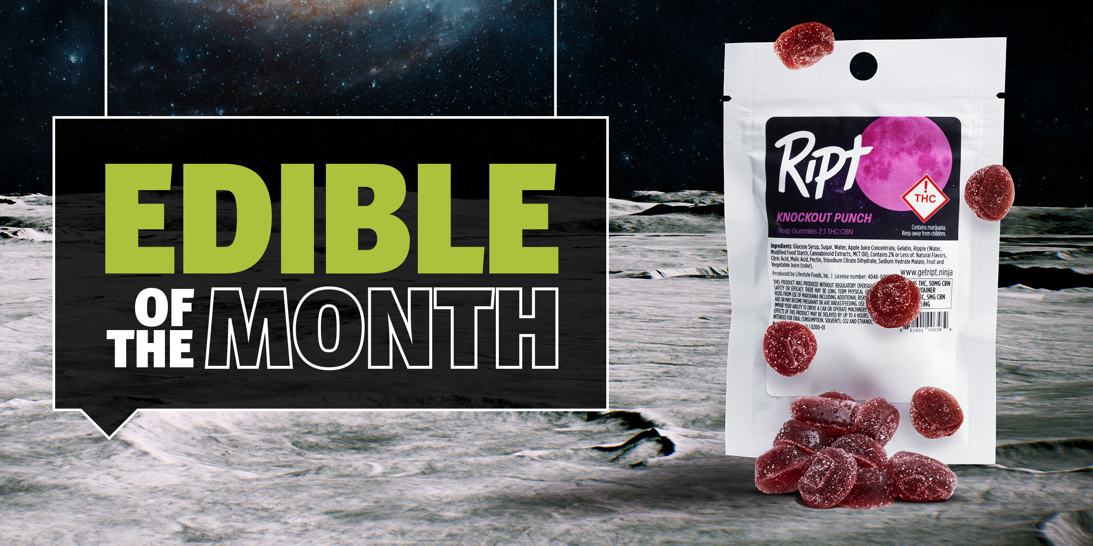 Edible of the Month Ript Sleep Knockout Punch Rooster Magazine