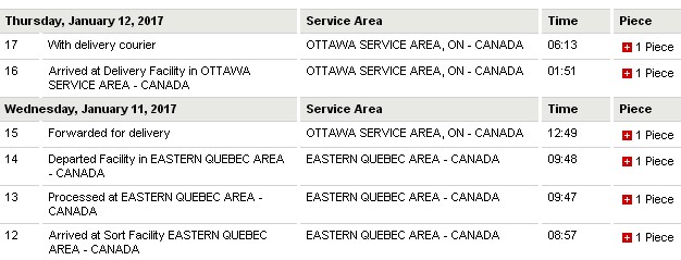 quality of service in canada couriers the rooster crowed at midnight