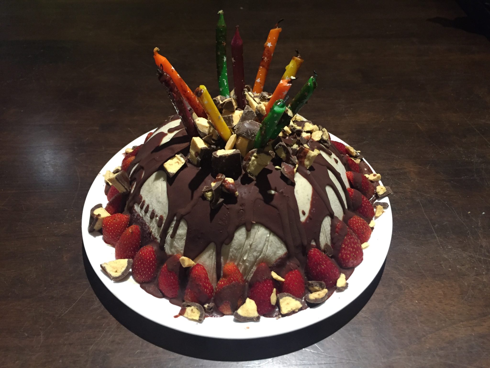 Homemade Vanilla Ice Cream Cake The Root Cause