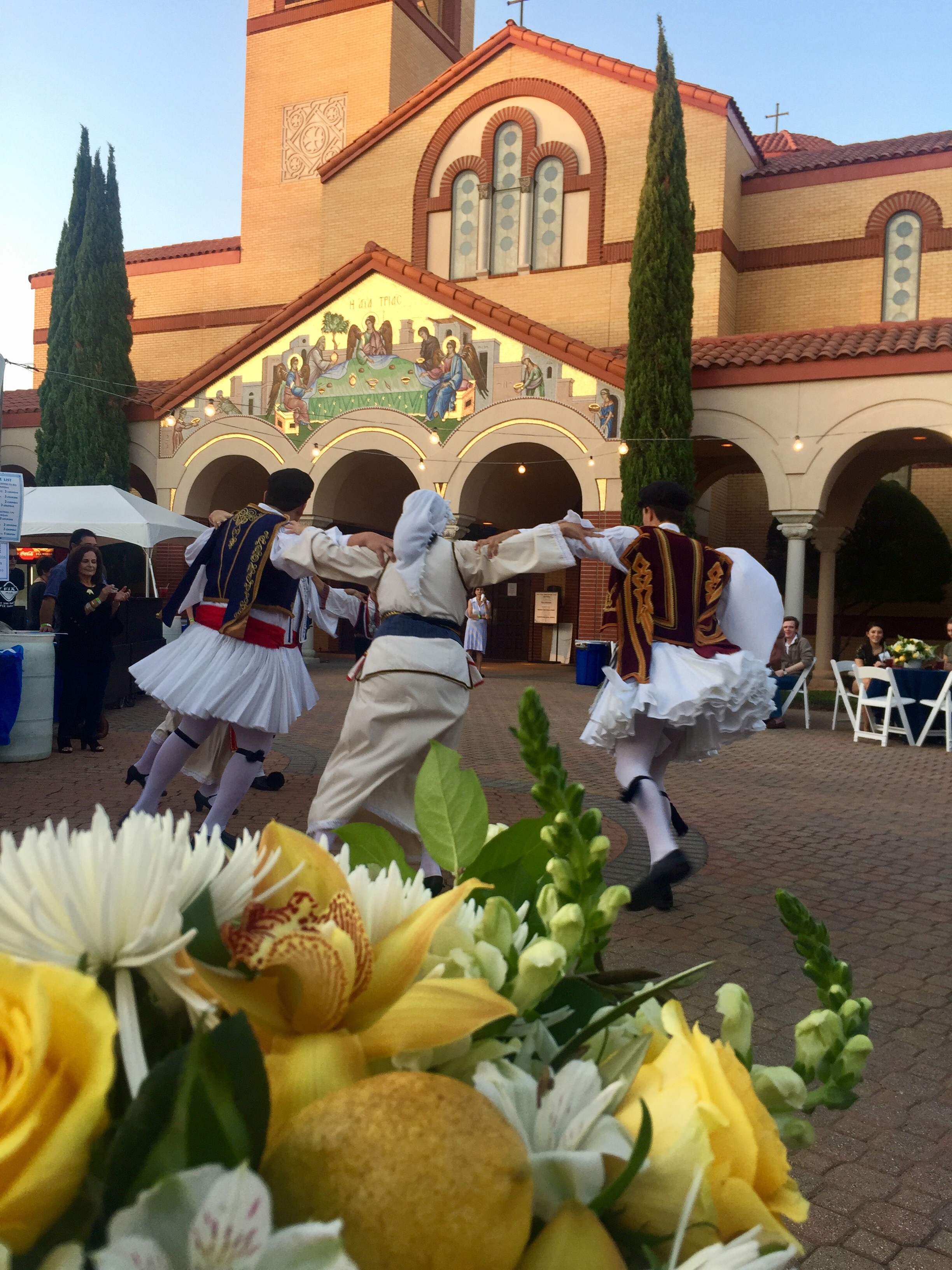 greek food festival dallas 2023 Dancing at Greek Food Festival of Dallas The Rose Table