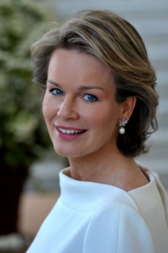 Her Royal Highness Princess Mathilde of Belgium Visits a Youth Camp
