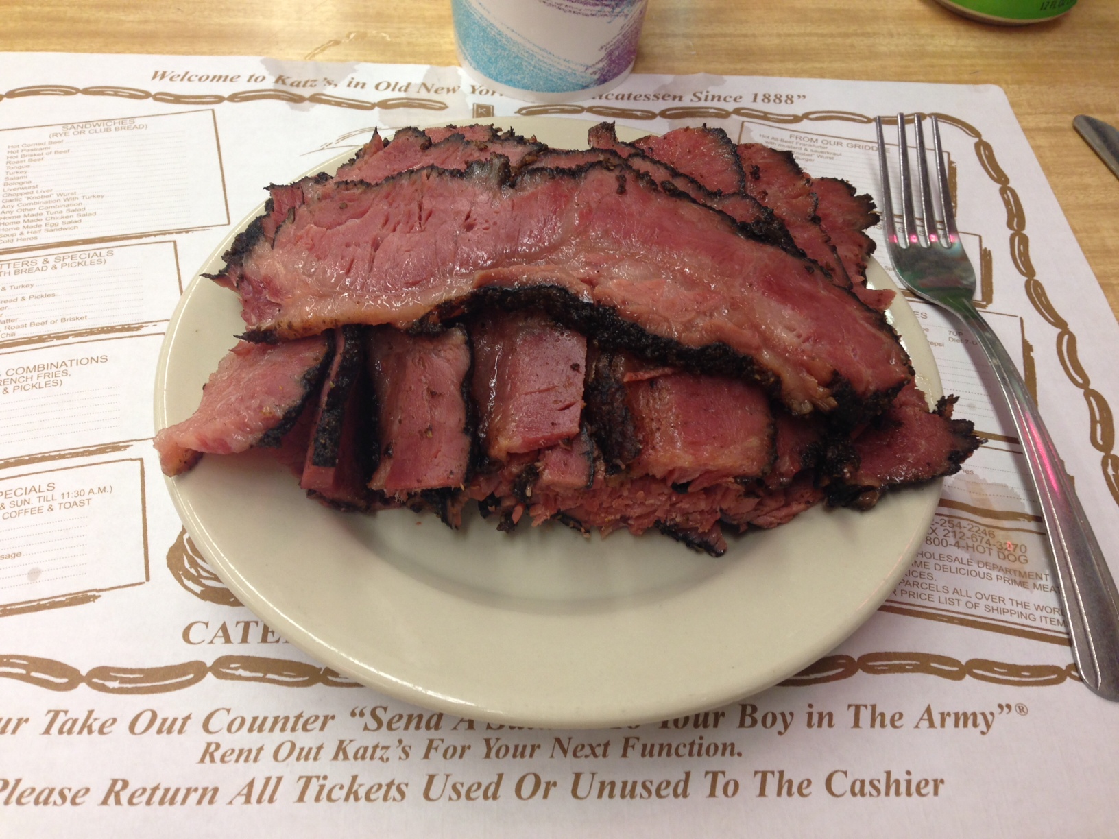 Il pastrami di Katz’s Delicatessen (New York) The Royal Taster