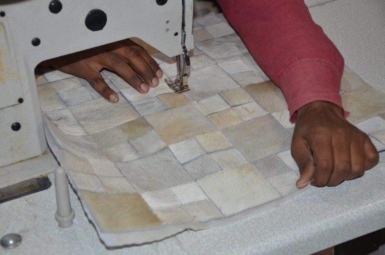 Leather Rugs and Hides the rugsmith