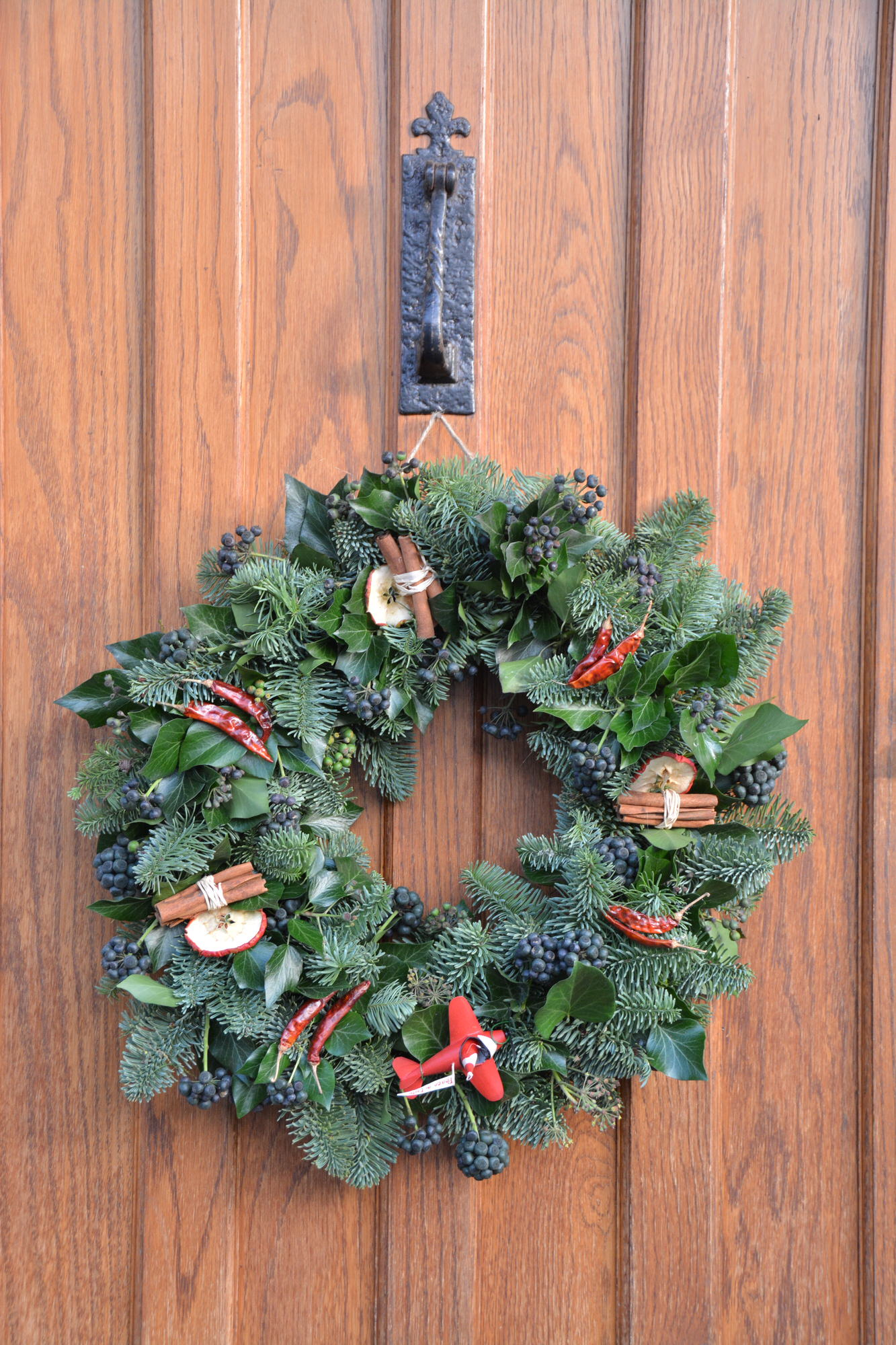 Homemade Wreath Making The Runner Beans