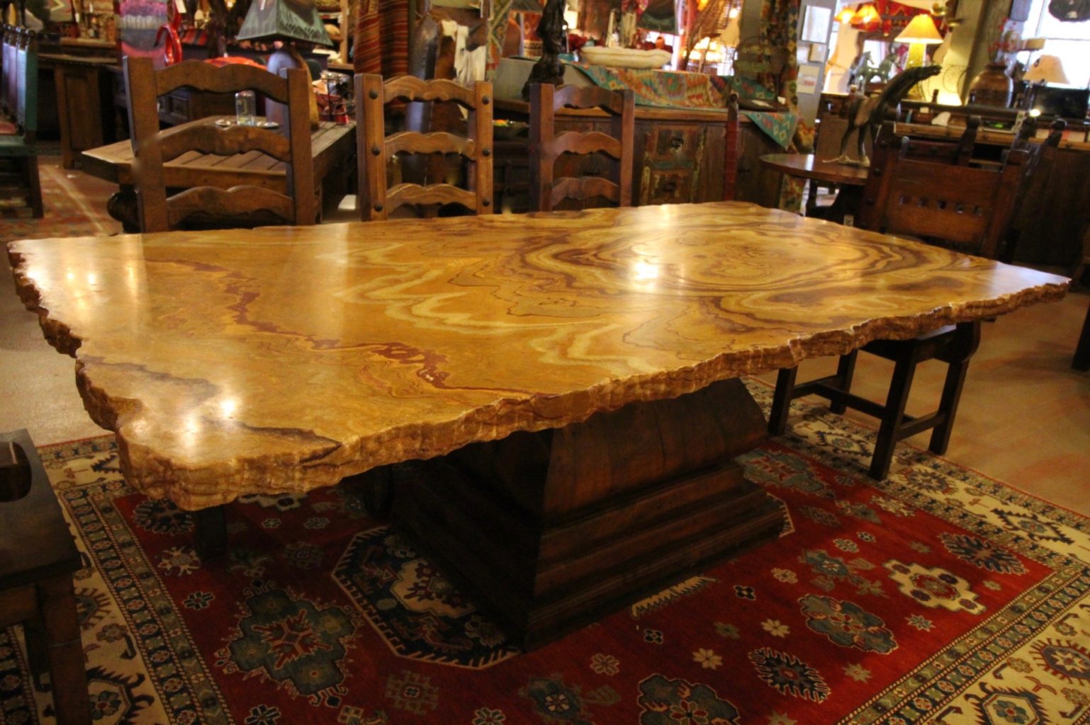 Onyx Dining Table The Rustic Gallery