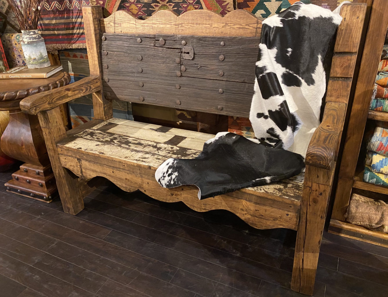 Authentic Old Door Bench The Rustic Gallery