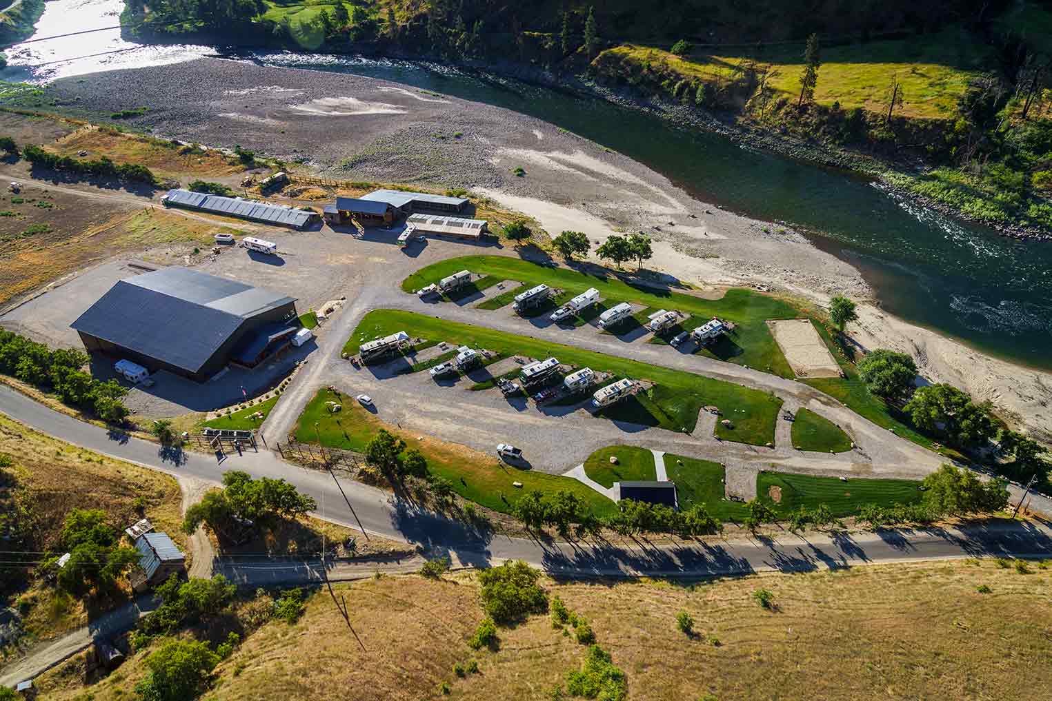 THE RV LANDING River Front Full Service RV Park and Cabins