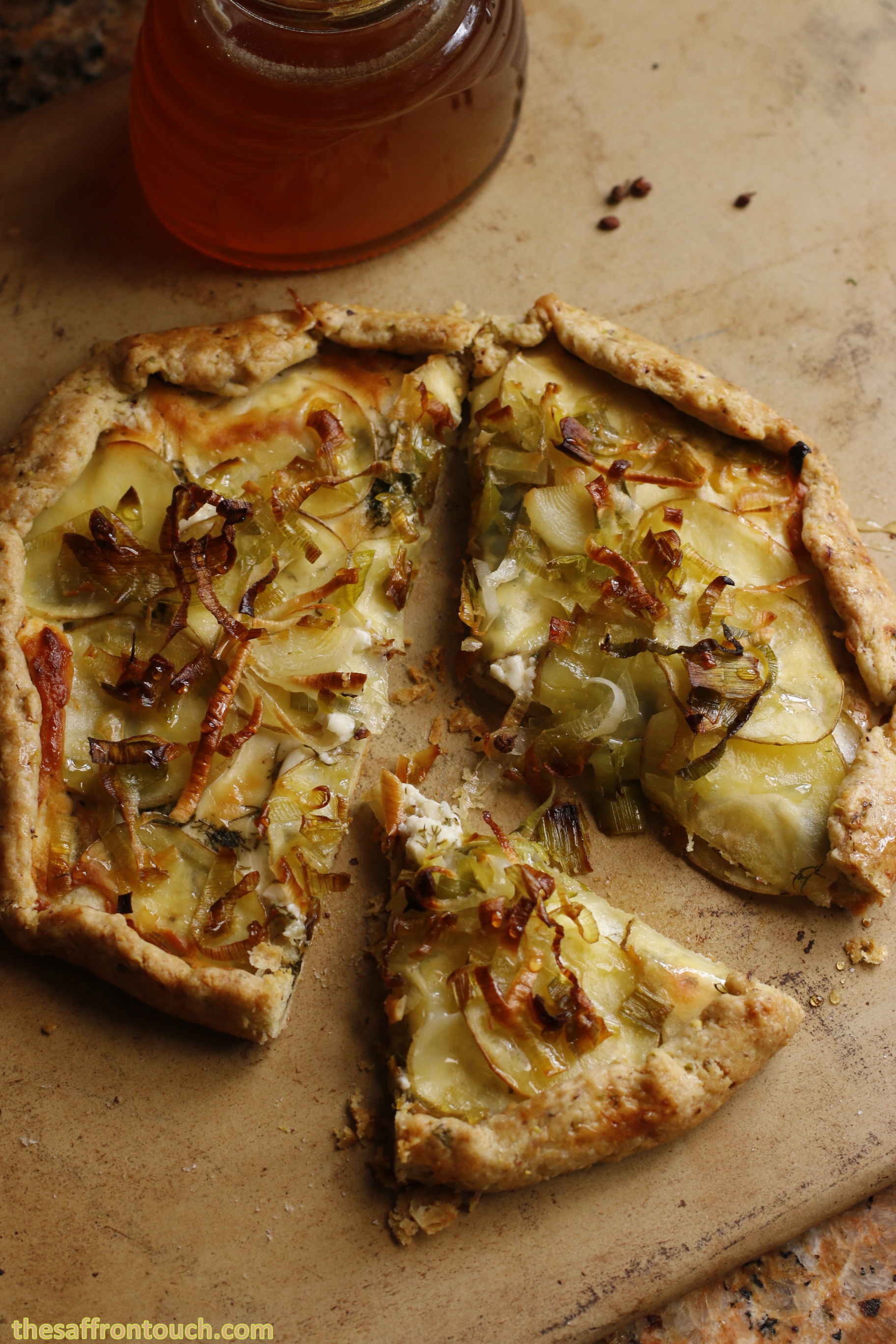 The Saffron TouchWorld cuisine with an Indian touch...Leek, Potato