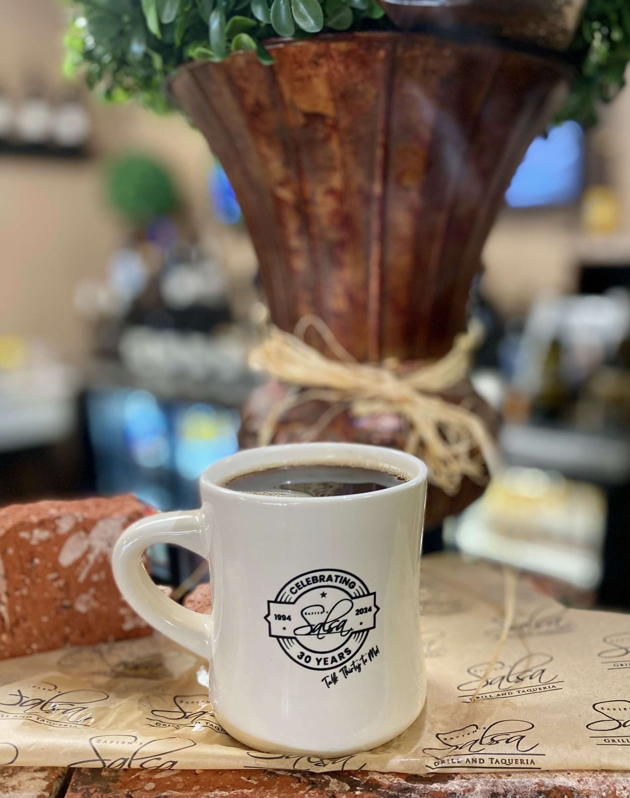Salsa Grill Anniversary Coffee Mug Zapien's Salsa Grill & Taqueria