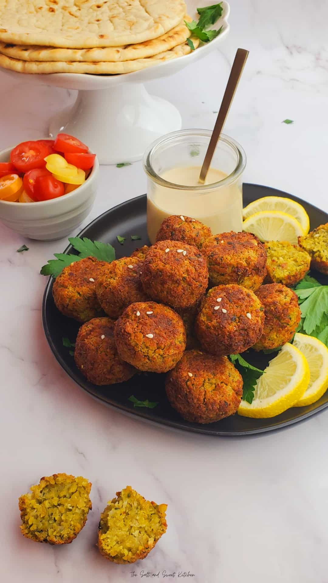 AirFried Falafel The Salt and Sweet Kitchen