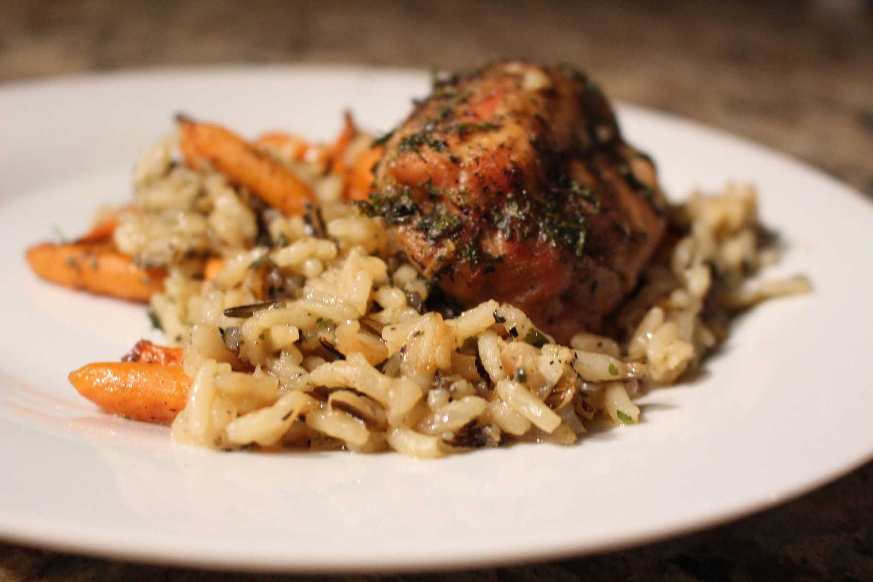 Chicken & Wild Rice Bake The Salted Pepper