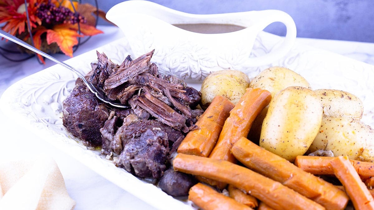 Quick & Easy Pot Roast in the Ninja Foodi The Salted Pepper