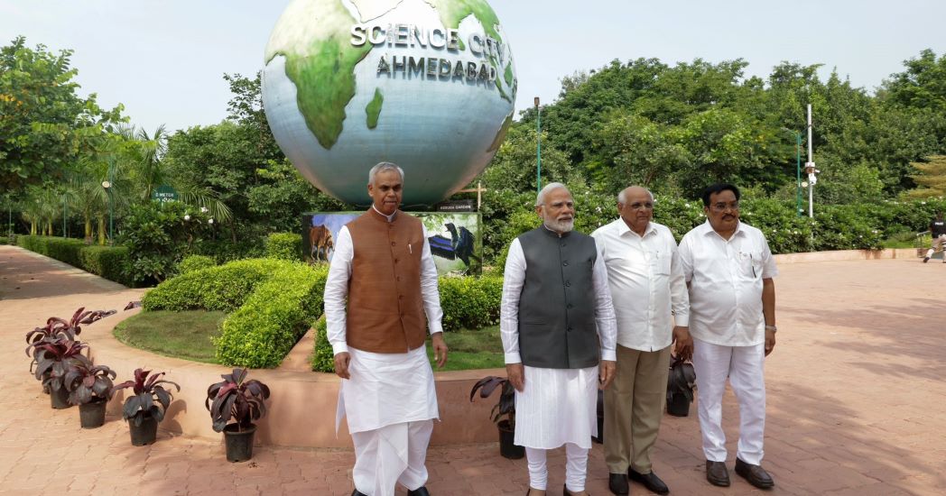 Science City in Ahmedabad PM Modi visits The Samikhsya