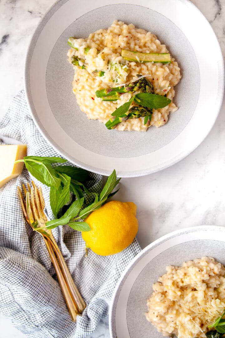 Spring Lemon Risotto The Sassy Foodie