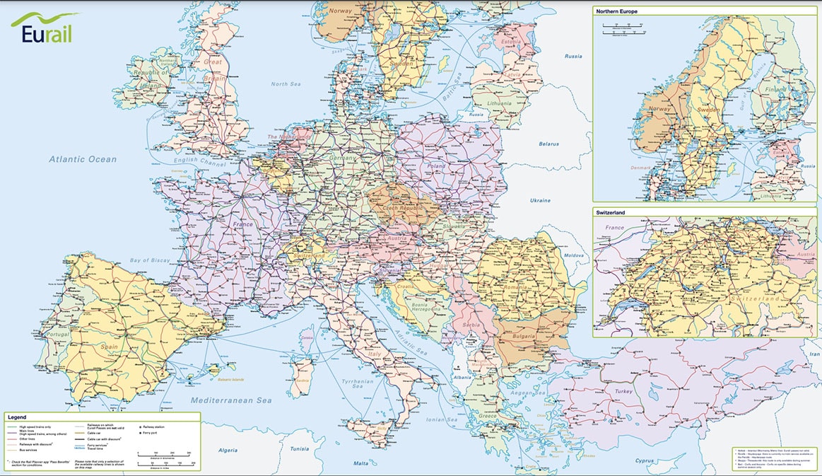 Eurail Pass Guide Ultimate Rail Pass Guide For Train Travel in Europe