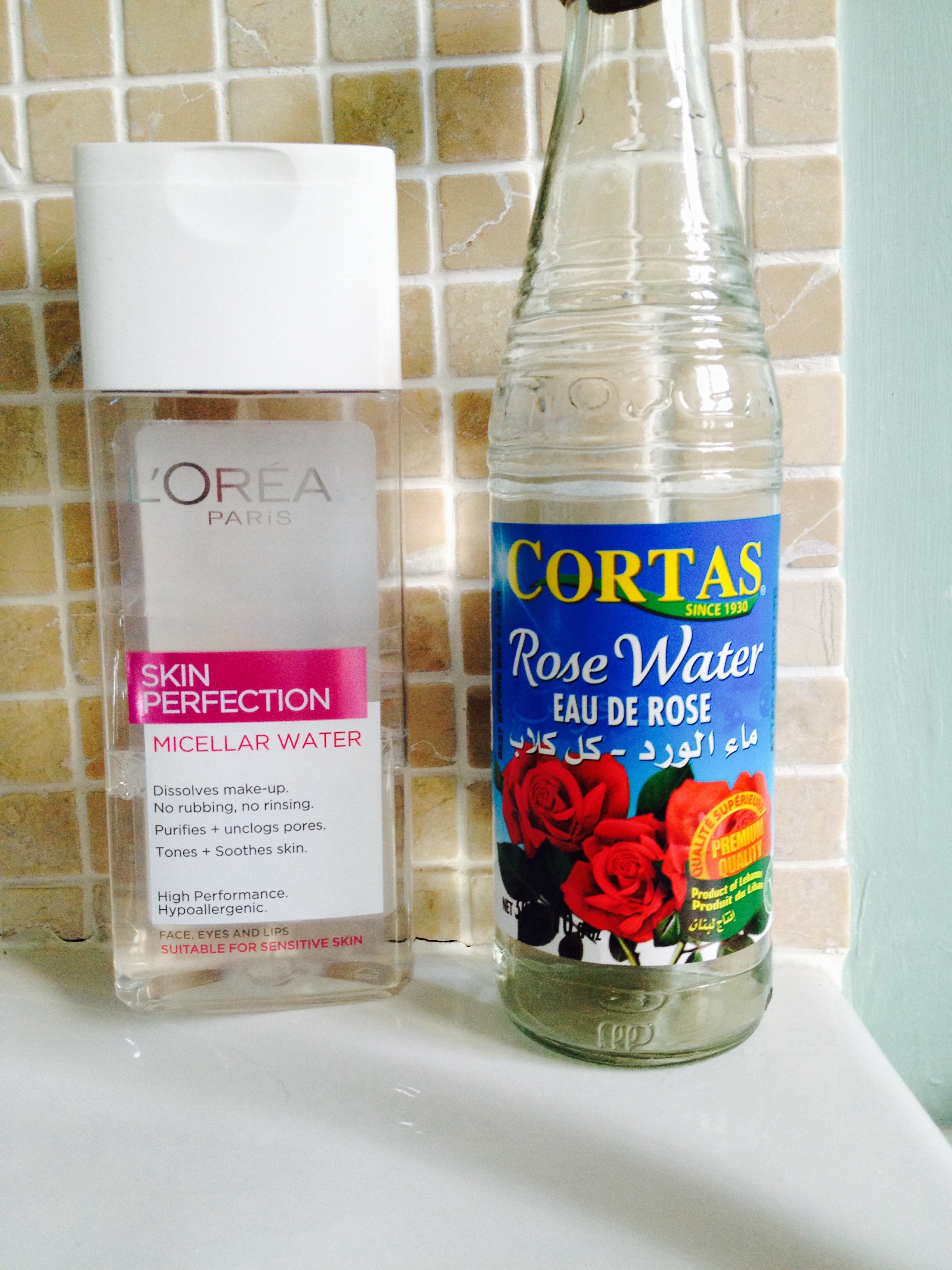 Home made Rosewater, Witch Hazel & Glycerine Cleanser vs Micellar Water