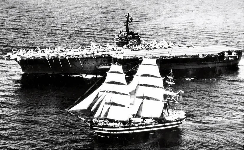 Amerigo Vespucci is 90 years old & Still The Most Beautiful Ship In The