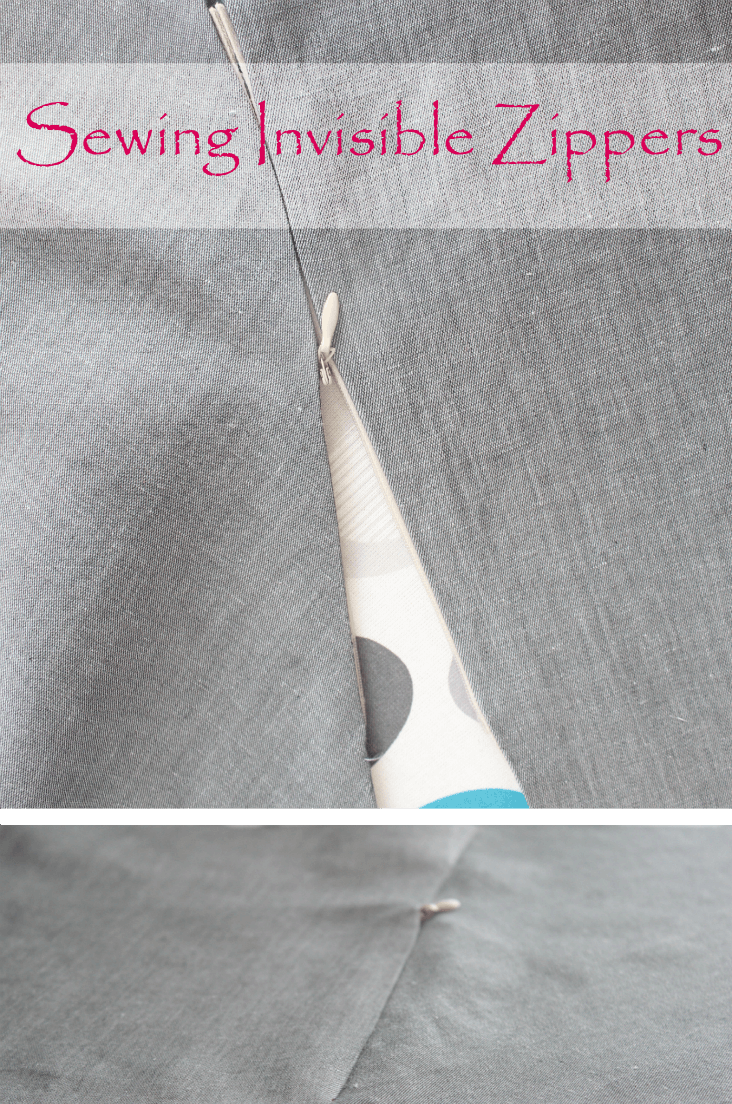 How To Sew An Invisible Zipper Easy Peasy Creative Ideas