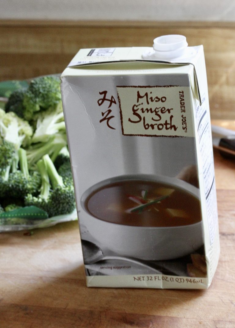 Potsticker Vegetable Soup with Miso Ginger Broth The Sea Salt