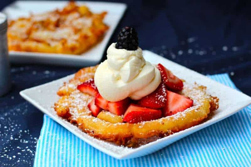 Carnival Funnel Cake The Seaside Baker