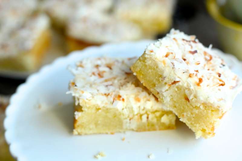Lime and Coconut Bars The Seaside Baker