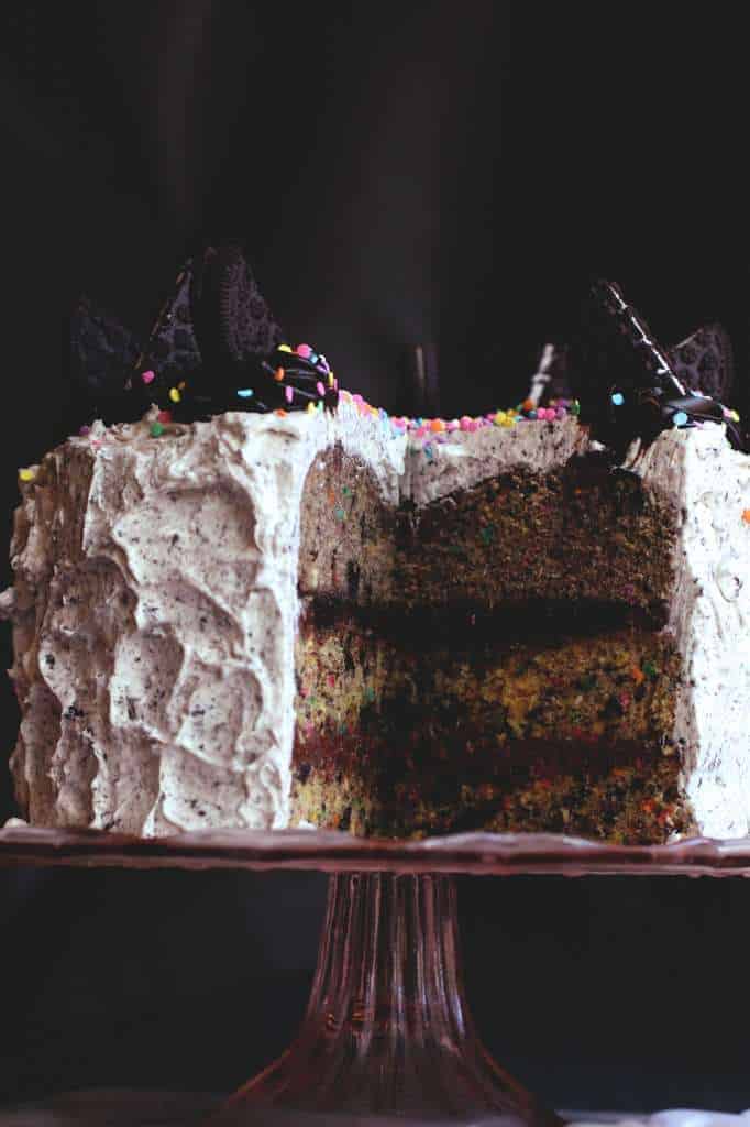 Oreo Funfetti Cake