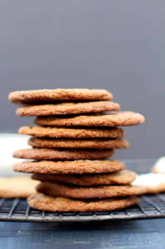 Gluten Free Molasses Cookies The Seaside Baker