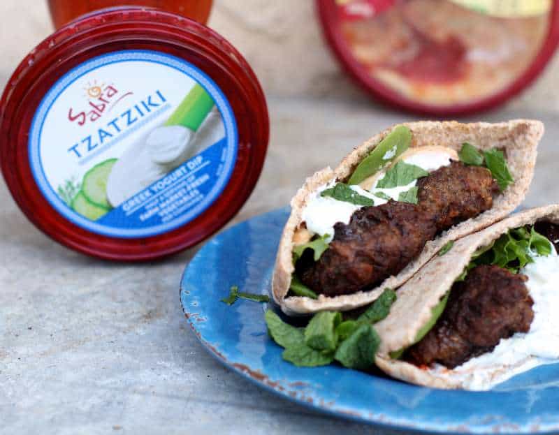 Greek Lamb Pita Sandwiches The Seaside Baker