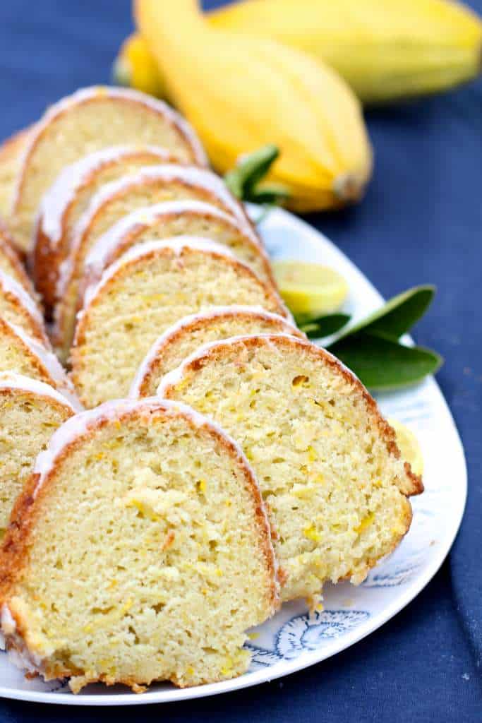 Summer Squash Lemon Bundt Cake The Seaside Baker