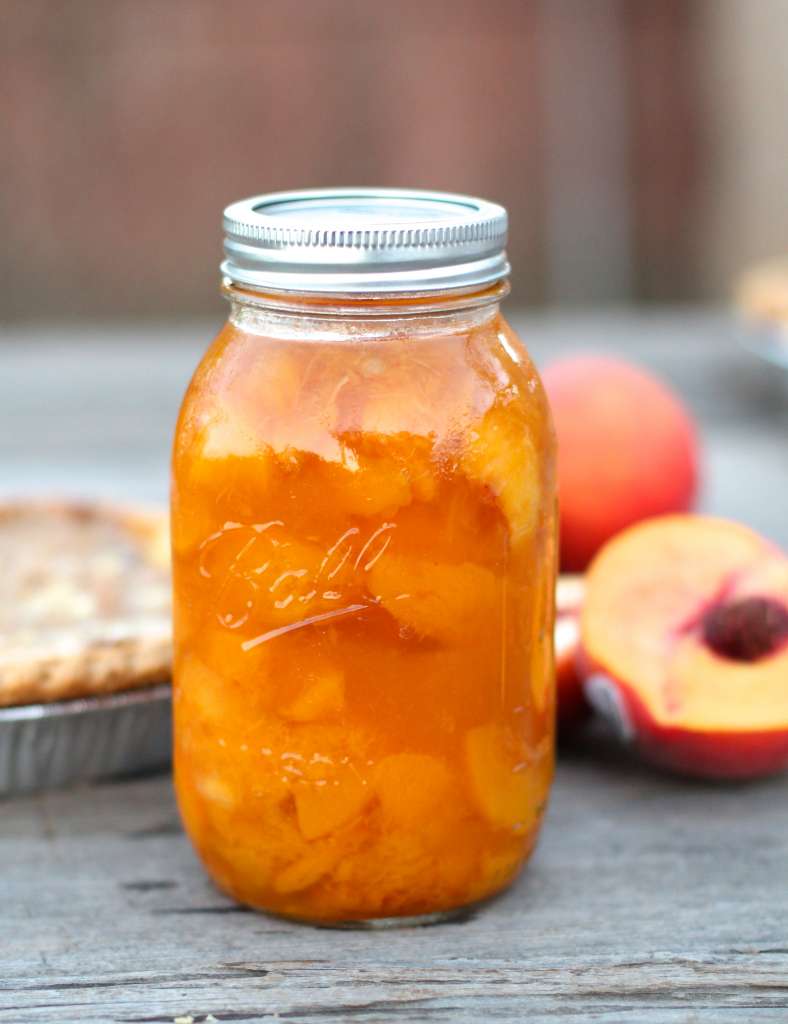 Canned Peach Pie Filling and a Peaches and Cream Pie The Seaside Baker