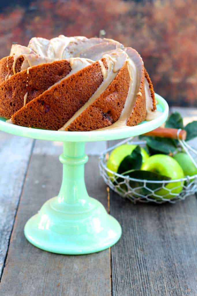 Fresh Apple Bundt Cake with Brown Sugar Glaze The Seaside Baker