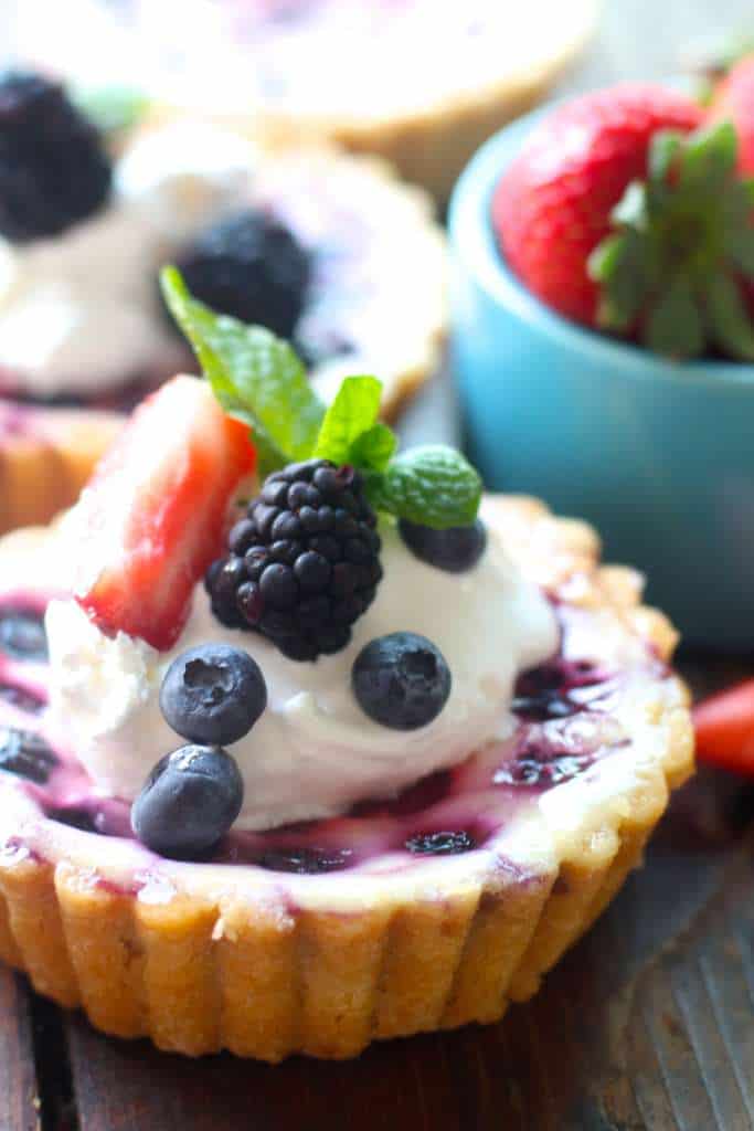 Cream Cheese Fruit Tarts The Seaside Baker