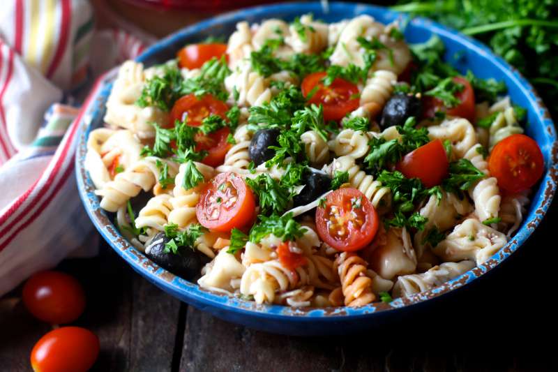 Hummus Pasta Salad The Seaside Baker