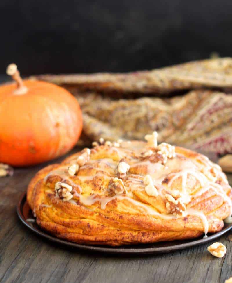 Quick Pumpkin Swirled Breakfast Bread The Seaside Baker