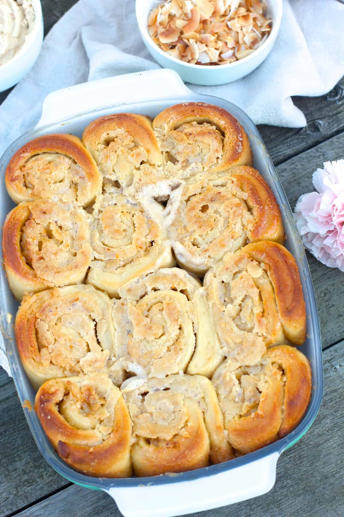 Coconut Sweet Rolls The Seaside Baker