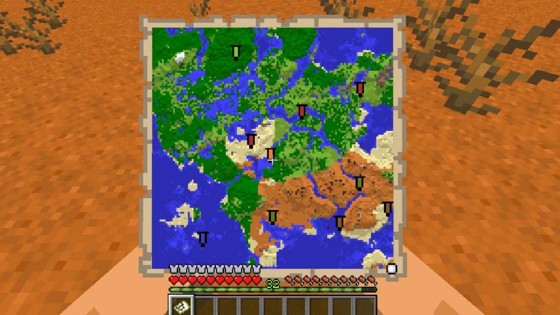 How To Make A Map In Minecraft And Turn It Into A Map Item — The Second