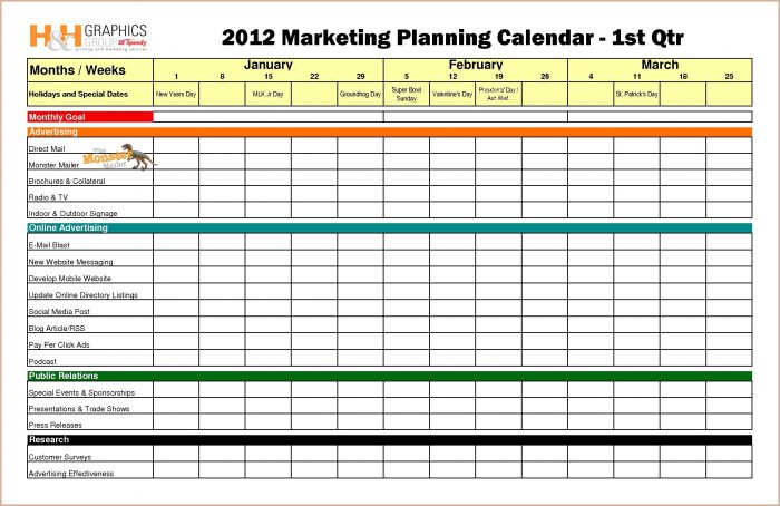 Marketing Kpi Excel Template