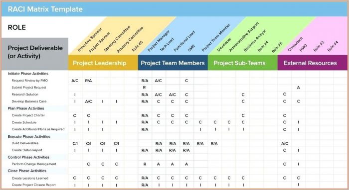 Project Management Resource Allocation Template Excel