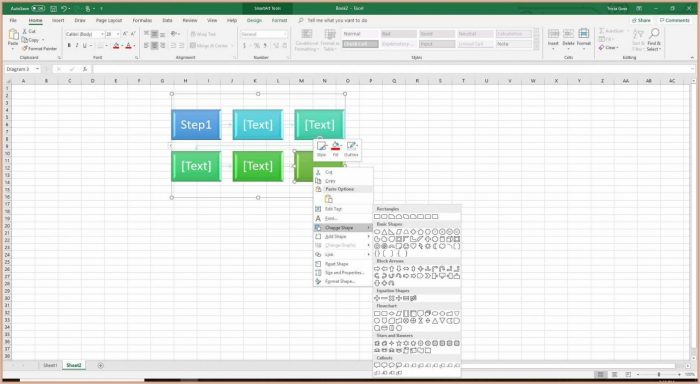 Template Excel Free Blank Flow Chart Template For Word